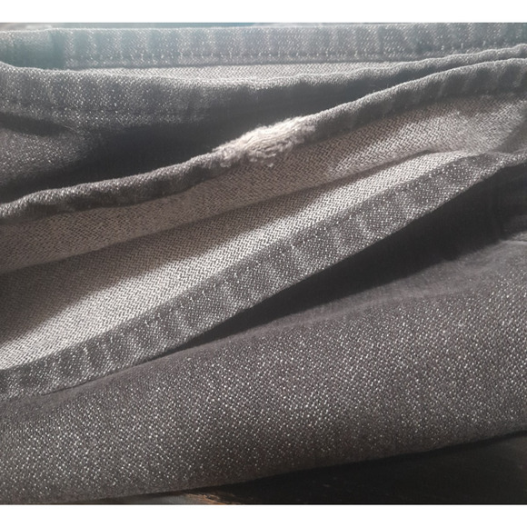 True Religion Mens Jeans 38 x 32 Gray Ricky World Tour Relaxed Fit Straight - Picture 15 of 16